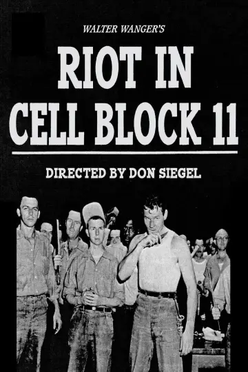 Poster to the movie "Riot in Cell Block 11" #1068745