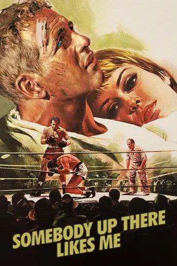 Poster to the movie "Somebody Up There Likes Me" #1097011