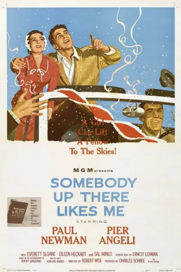Poster to the movie "Somebody Up There Likes Me" #1097015