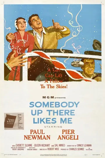 Poster to the movie "Somebody Up There Likes Me" #1097016