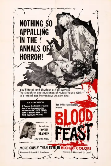 Poster to the movie "Blood Feast" #1126033