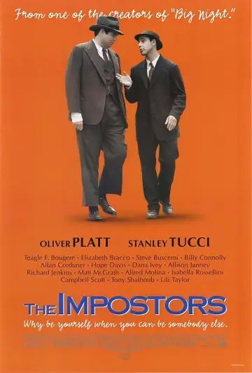 Poster to the movie "The Impostors" #1094455