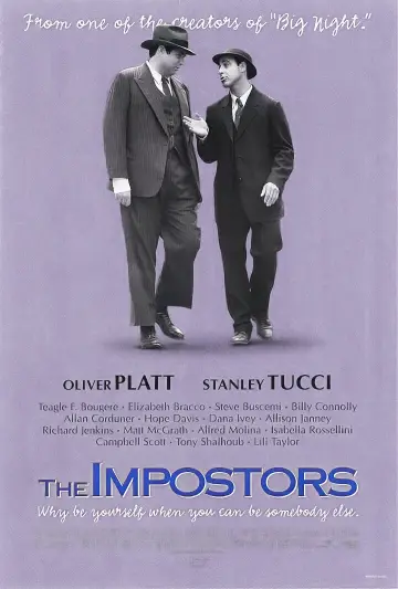 Poster to the movie "The Impostors" #1094456