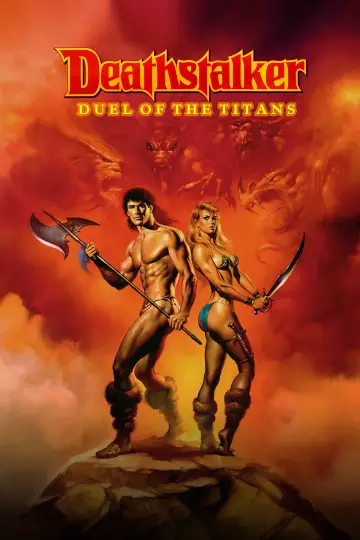 Poster to the movie "Deathstalker II: Duel of the Titans" #1043444
