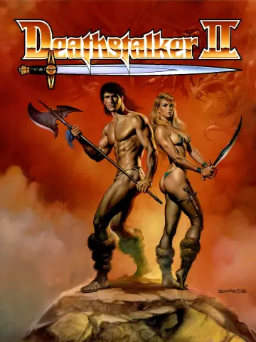 Poster to the movie "Deathstalker II: Duel of the Titans" #1043447