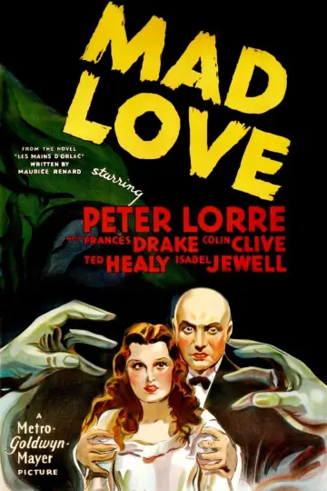 Poster to the movie "Mad Love" #657739