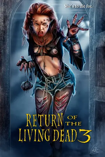 Poster to the movie "Return of the Living Dead III" #870957