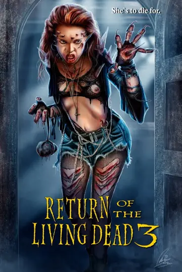 Poster to the movie "Return of the Living Dead III" #870958