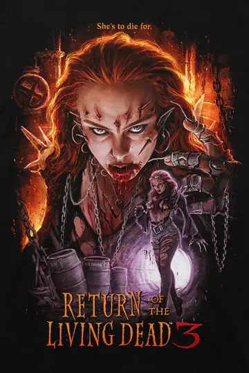 Poster to the movie "Return of the Living Dead III" #870962