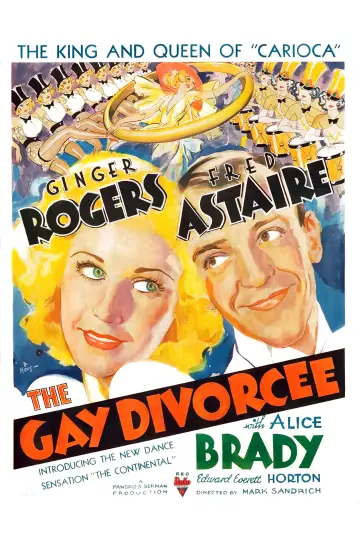 Poster to the movie "The Gay Divorcee" #1639163