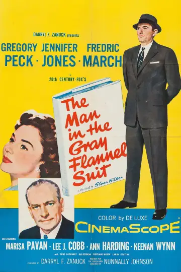 Poster to the movie "The Man in the Gray Flannel Suit" #1571850