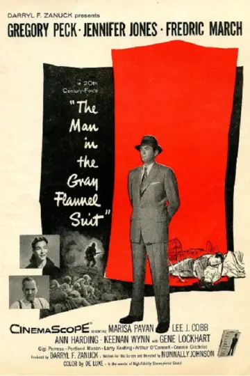 Poster to the movie "The Man in the Gray Flannel Suit" #1571854