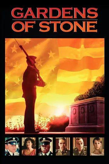 Poster to the movie "Gardens of Stone" #1094750