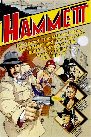 Poster to the movie "Hammett" #1130116