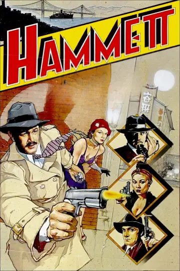 Poster to the movie "Hammett" #1130117