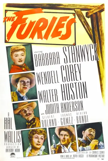 Poster to the movie "The Furies" #1129682