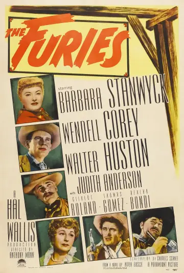 Poster to the movie "The Furies" #1129686