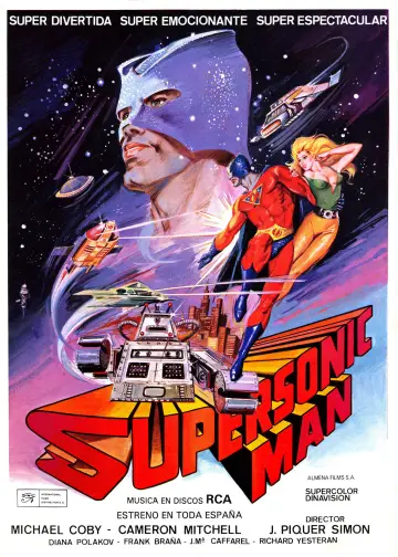 Poster to the movie "Supersonic Man" #1133735