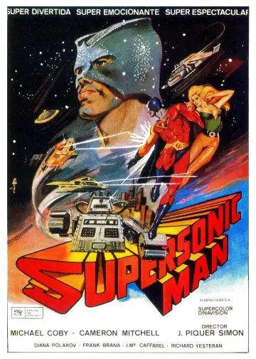 Poster to the movie "Supersonic Man" #1133739