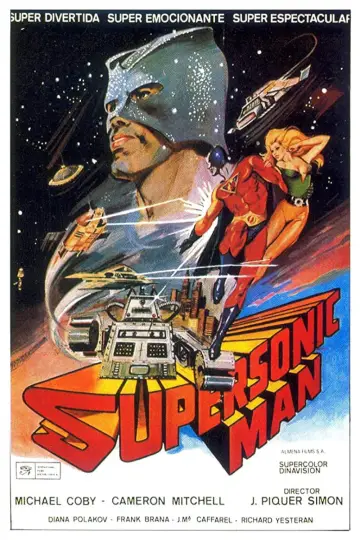 Poster to the movie "Supersonic Man" #1133747