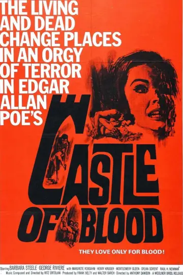 Poster to the movie "Castle of Blood" #647153