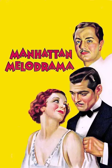 Poster to the movie "Manhattan Melodrama" #1128493