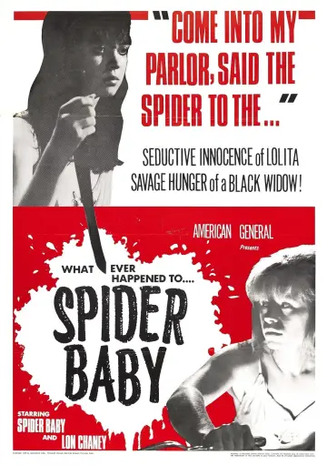 Poster to the movie "Spider Baby" #1103859