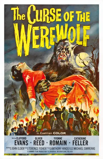 Poster to the movie "The Curse of the Werewolf" #1076387