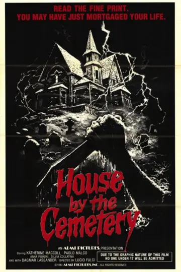 Poster to the movie "The House by the Cemetery" #1000424