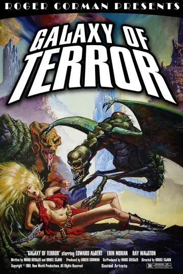Poster to the movie "Galaxy of Terror" #983379