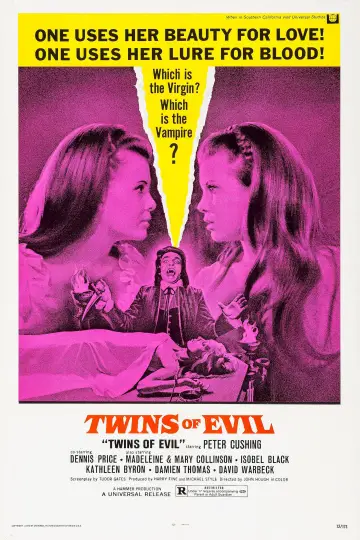 Poster to the movie "Twins of Evil" #1049952