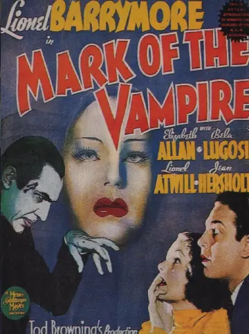 Poster to the movie "Mark of the Vampire" #1579123