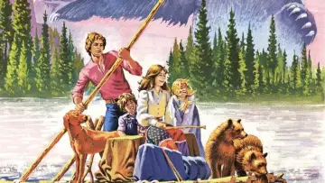 Backdrop to the movie "The Adventures of the Wilderness Family" #1180622