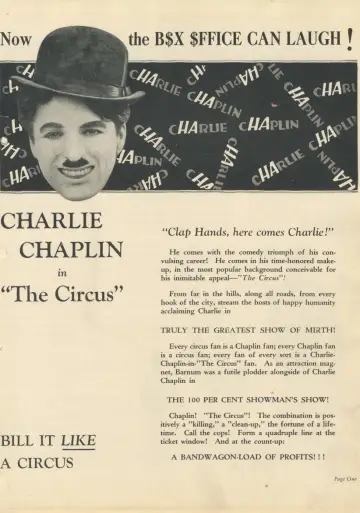 Poster to the movie "The Circus" #1165448