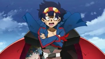 Backdrop to the movie "Gurren Lagann The Movie: Childhood