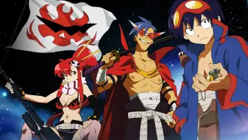 Backdrop to the movie "Gurren Lagann The Movie: Childhood