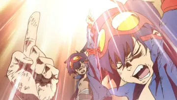 Backdrop to the movie "Gurren Lagann The Movie: Childhood