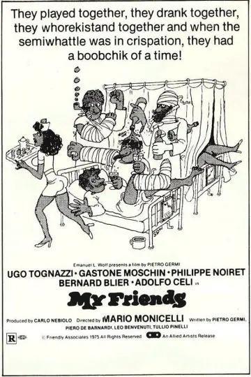 Poster to the movie "My Friends" #177453