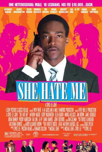 Poster to the movie "She Hate Me" #351625