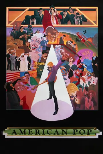 Poster to the movie "American Pop" #1104033