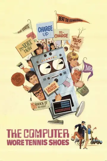Poster to the movie "The Computer Wore Tennis Shoes" #1090576