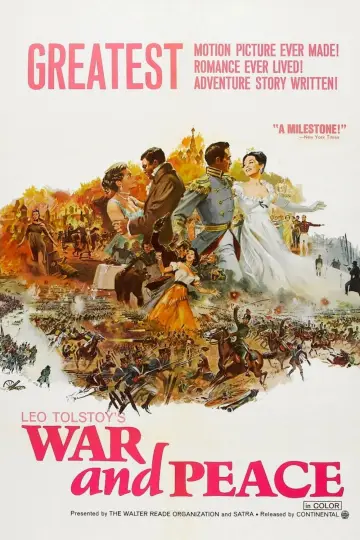 Poster to the movie "War and Peace" #817473
