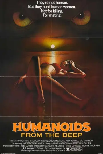 Poster to the movie "Humanoids from the Deep" #1021782