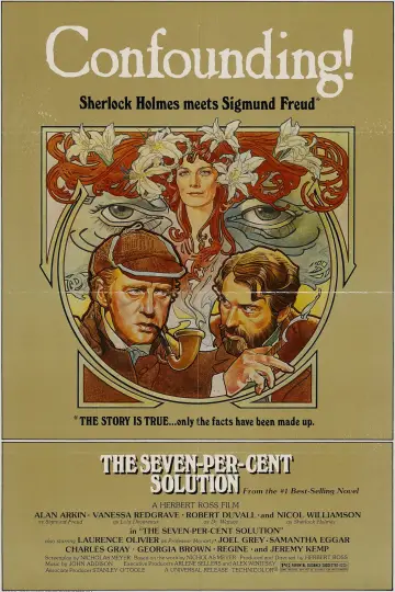 Poster to the movie "The Seven-Per-Cent Solution" #1106517