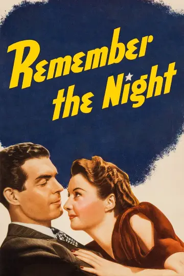 Poster to the movie "Remember the Night" #1090470
