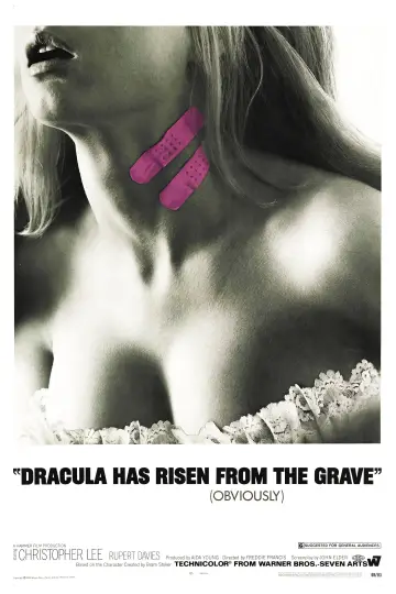 Poster to the movie "Dracula Has Risen from the Grave" #1044837