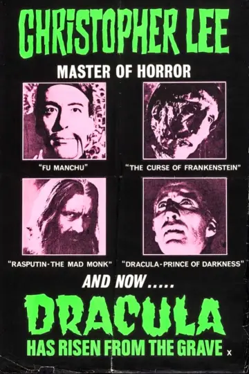 Poster to the movie "Dracula Has Risen from the Grave" #1044852