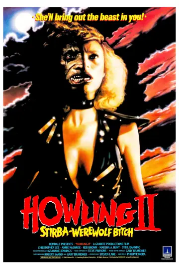 Poster to the movie "Howling II: Stirba - Werewolf Bitch" #1116753