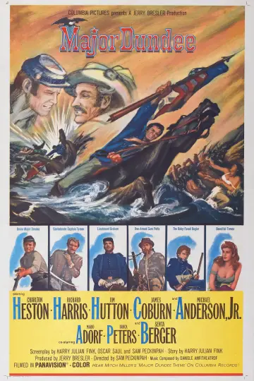 Poster to the movie "Major Dundee" #1013747