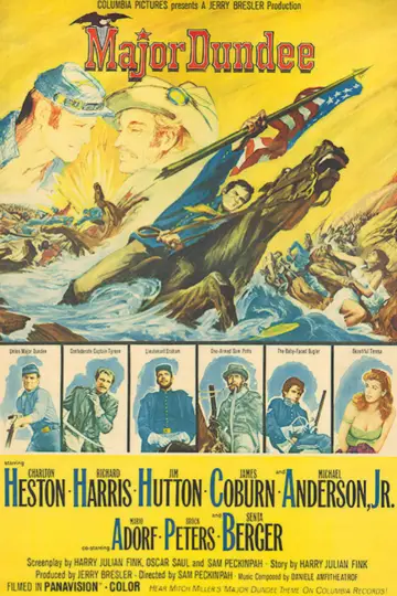 Poster to the movie "Major Dundee" #1013753